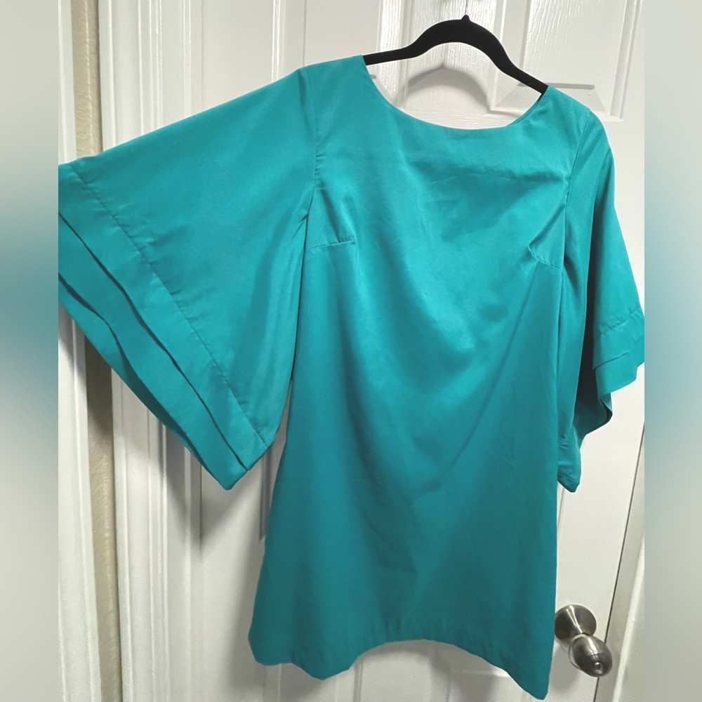 Turquoise Mini Dress